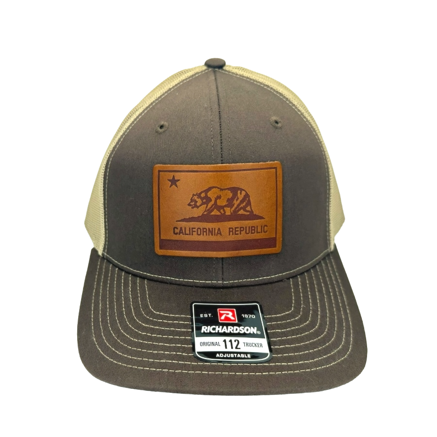 California Flag Patch Cap