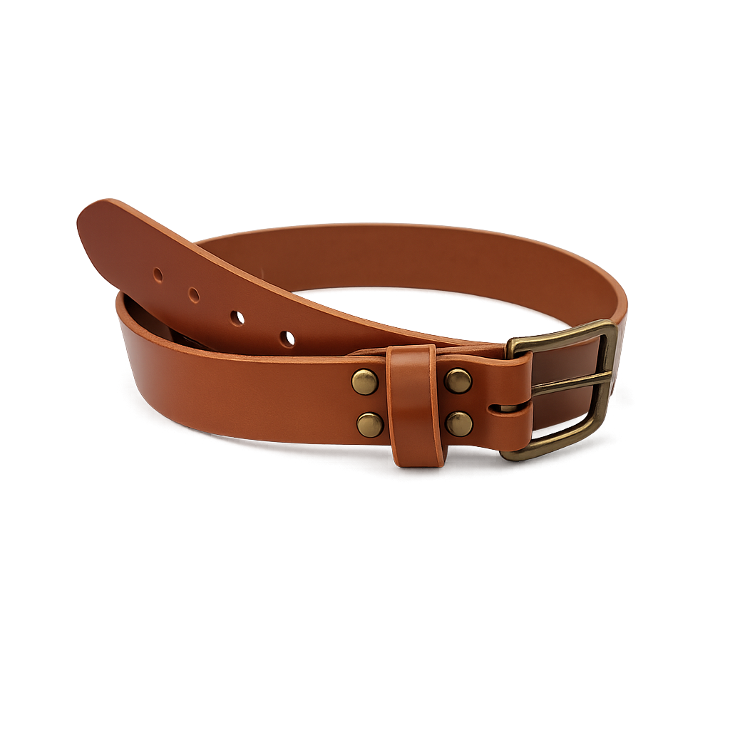 Men's Full Grain Leather Belt | Brown