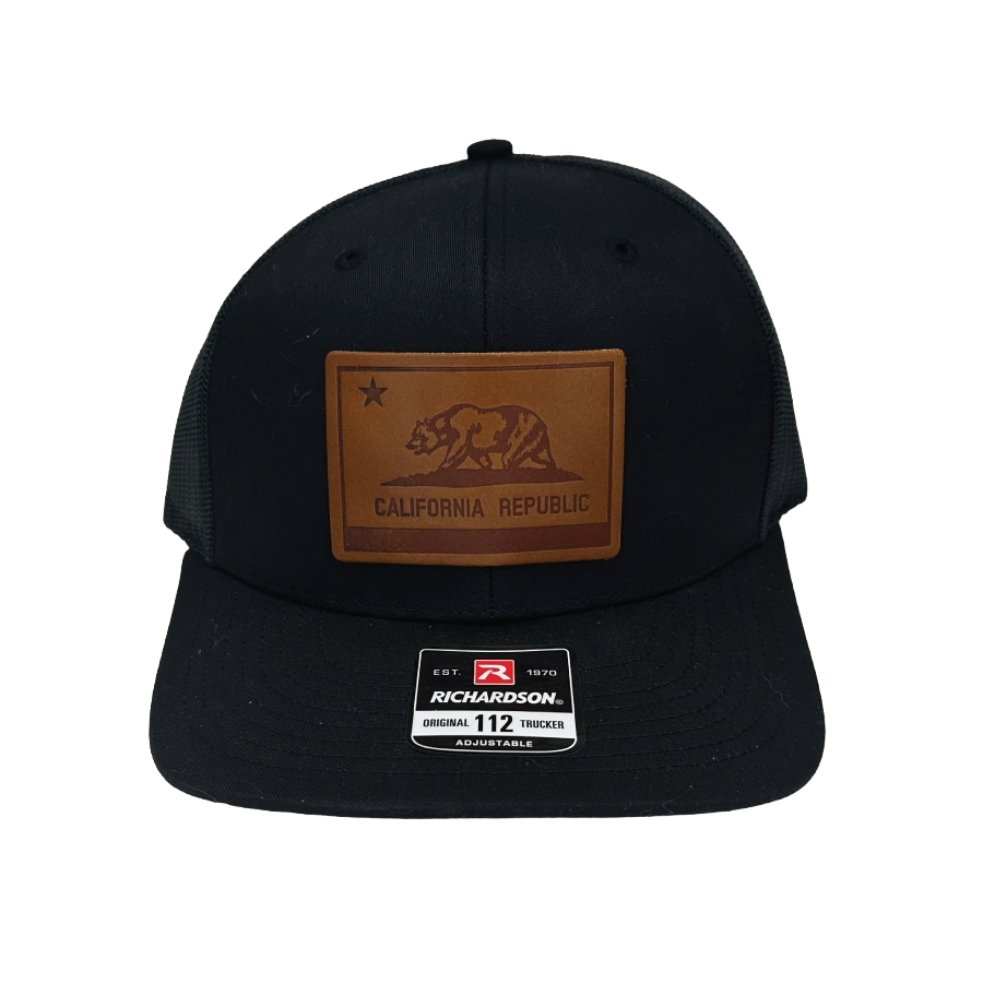 California Flag Patch Cap