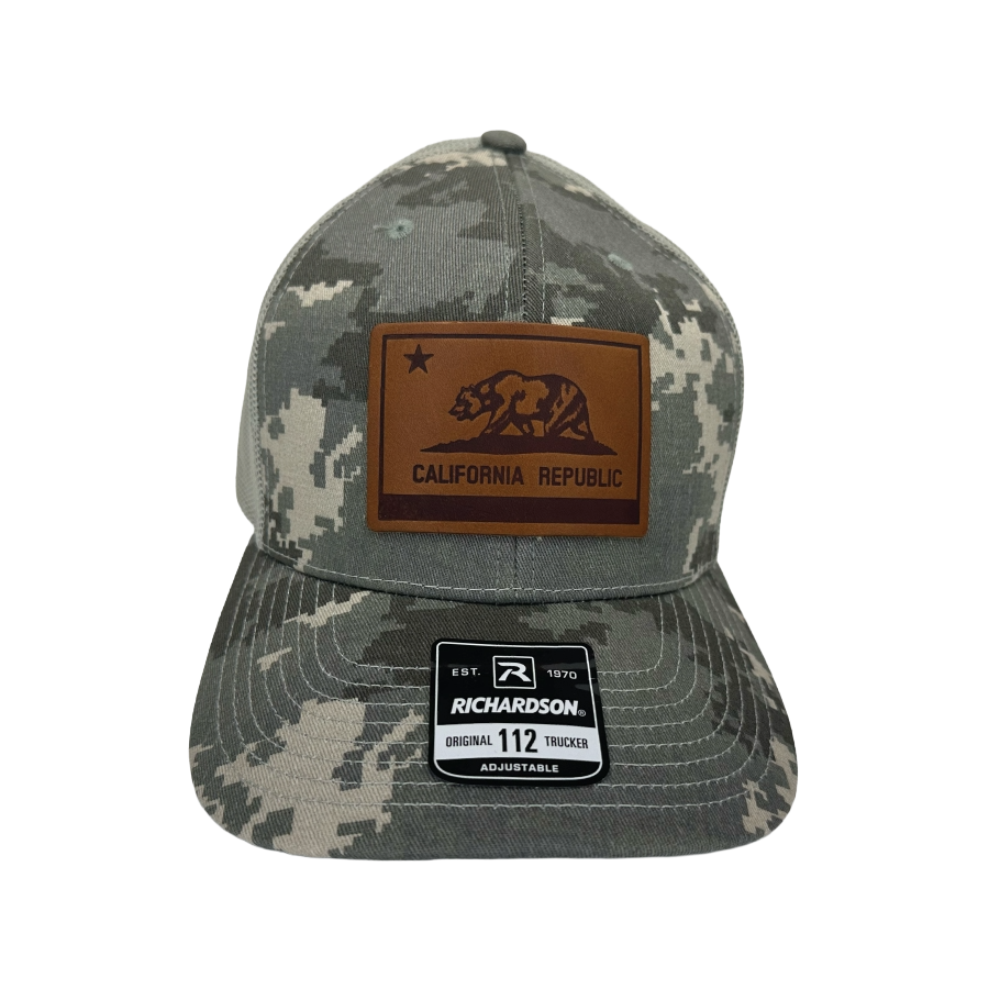California Flag Patch Cap