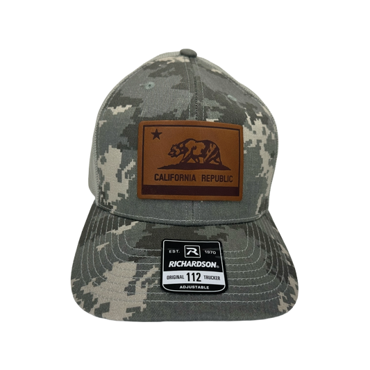 California Flag Patch Cap