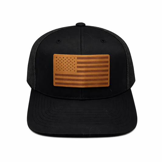 American Flag Patch Cap