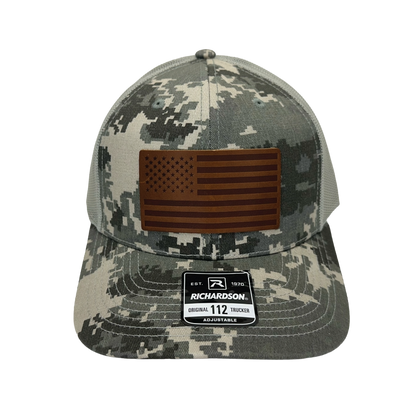 American Flag Patch Cap
