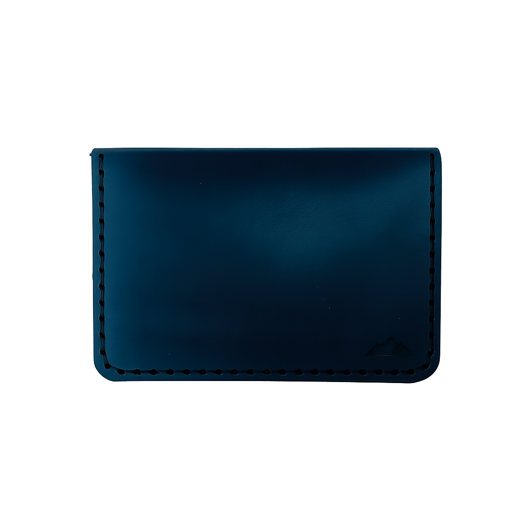 Folding Four-Pocket Leather Wallet
