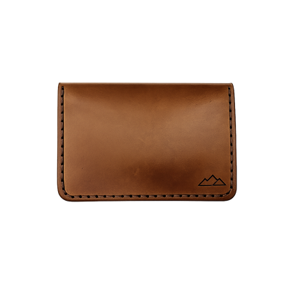 Folding Four-Pocket Leather Wallet
