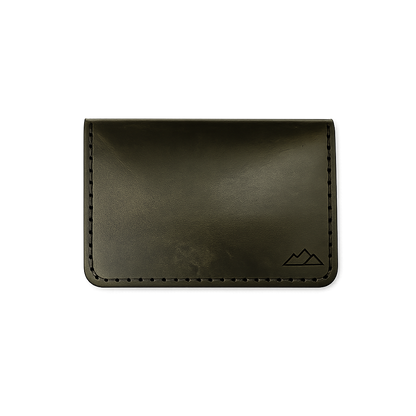 Folding Four-Pocket Leather Wallet