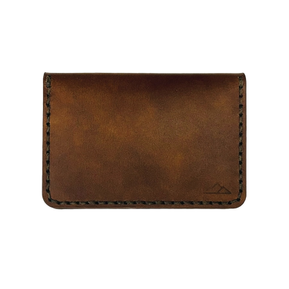 Folding Four-Pocket Leather Wallet