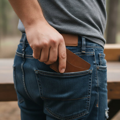 Three-Pocket Minimalist Wallet (Horizontal)